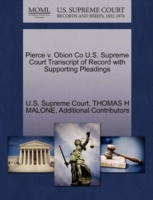 Pierce V. Obion Co U.S. Supreme Court Transcript of Record with Supporting Pleadings