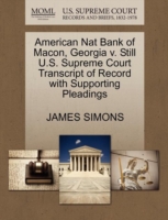 American Nat Bank of Macon, Georgia V. Still U.S. Supreme Court Transcript of Record with Supporting Pleadings