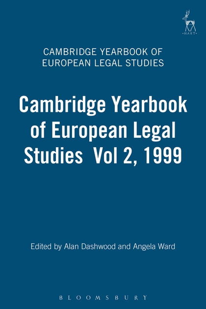 Cambridge Yearbook of European Legal Studies  Vol 2, 1999