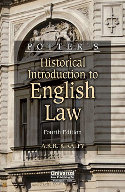 Historical Introduction to English Law, 4th Edn. (Indian Economy Reprint)