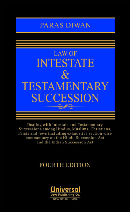 Law of Intestate and Testamentary Succession
