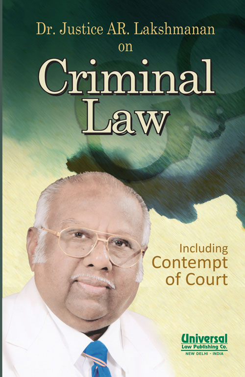 on Criminal Law including Contempt of Court