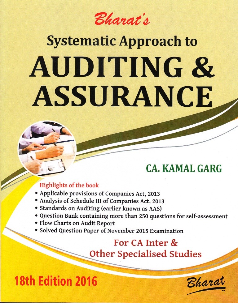 Systematic Approach to AUDITING & ASSURANCE