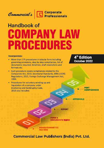 Handbook of Company Law Procedures