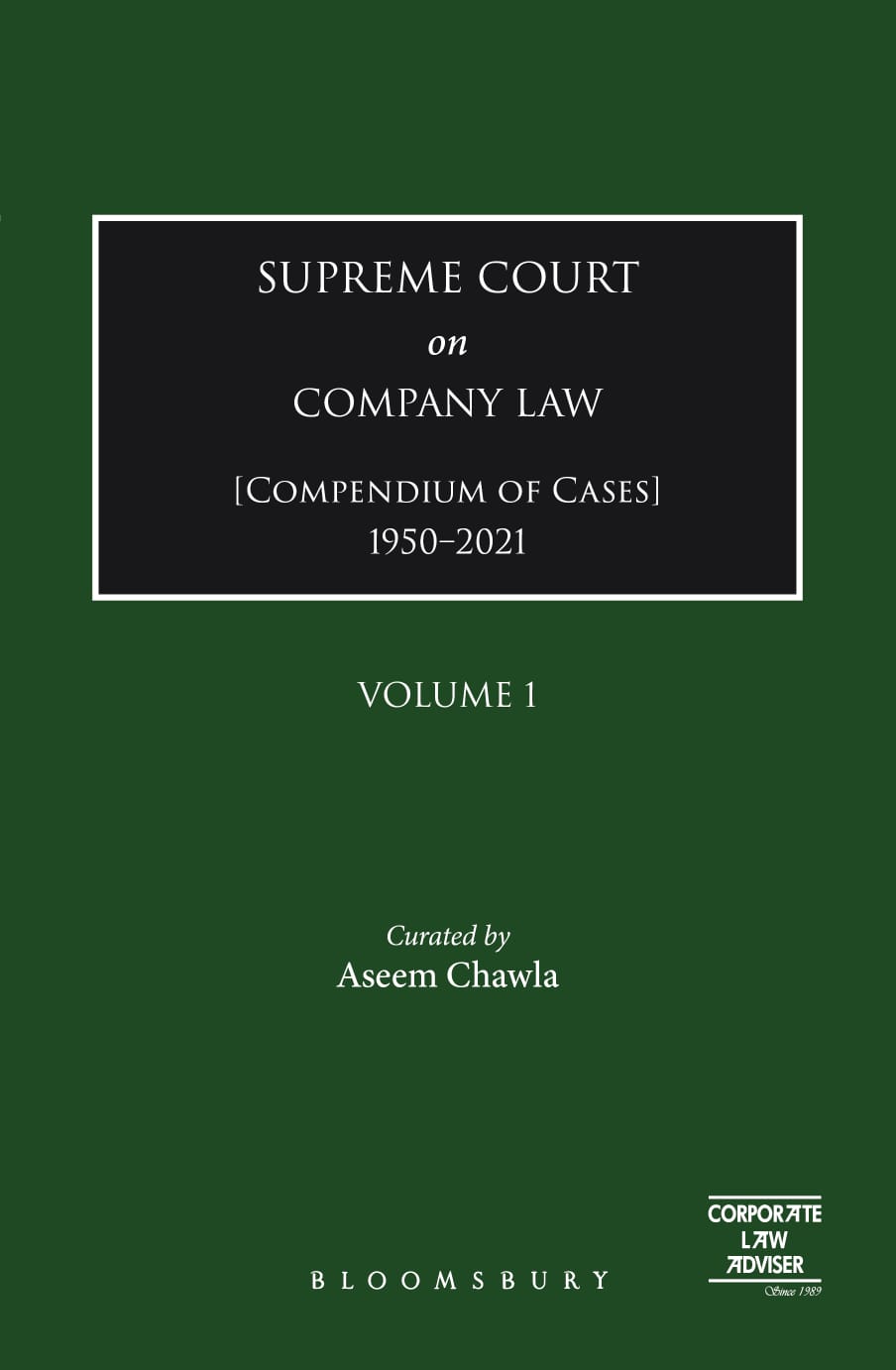 Supreme Court on Company Law (In 3 Volumes)