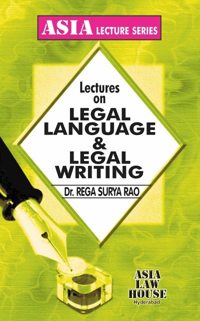 Lectures on Legal Language & Legal Writing