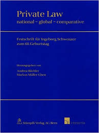 Private Law: National - Global – Comparative