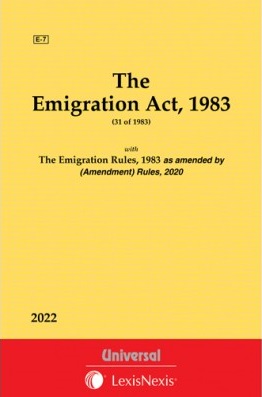 Emigration Act, 1983 along with Rules, 1983 along with Rules, 1983