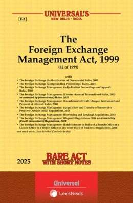 Foreign Exchange Management Act, 1999 along with allied Rules and Regulations and Orders