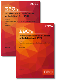 Air (Prevention and Control of Pollution) Act, 1981<br>Bare Act (Print/eBook)</br>EBC + Water (Prevention and Control of Pollution) Act, 1974<br>Bare Act (Print/eBook)</br>