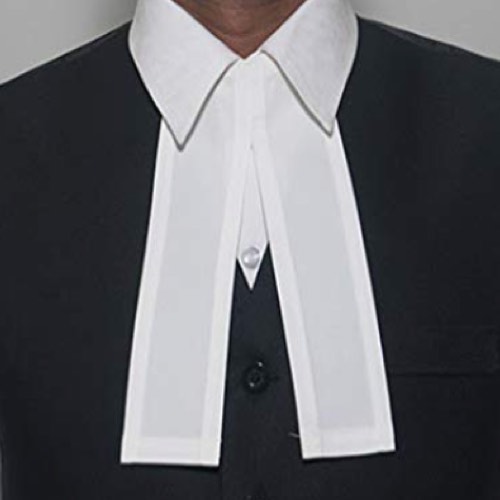 Advocate Band Tie with Elastic
