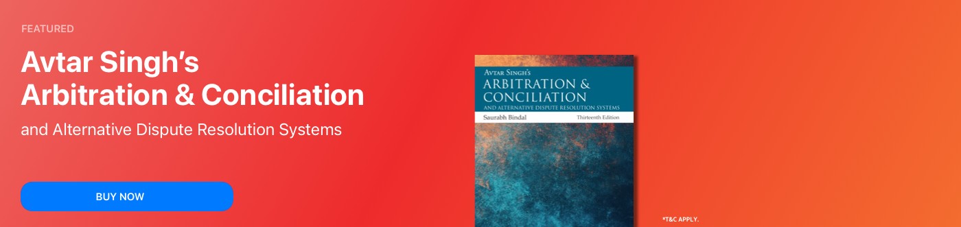 Avtar Singh's Arbitration and Conciliation