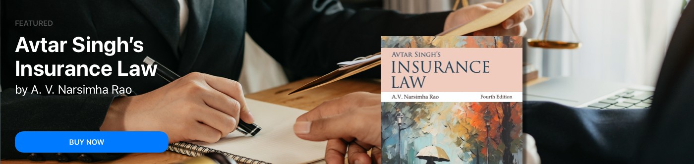 Avtar Singh's Insurance Law by A.V. Narsimha Rao