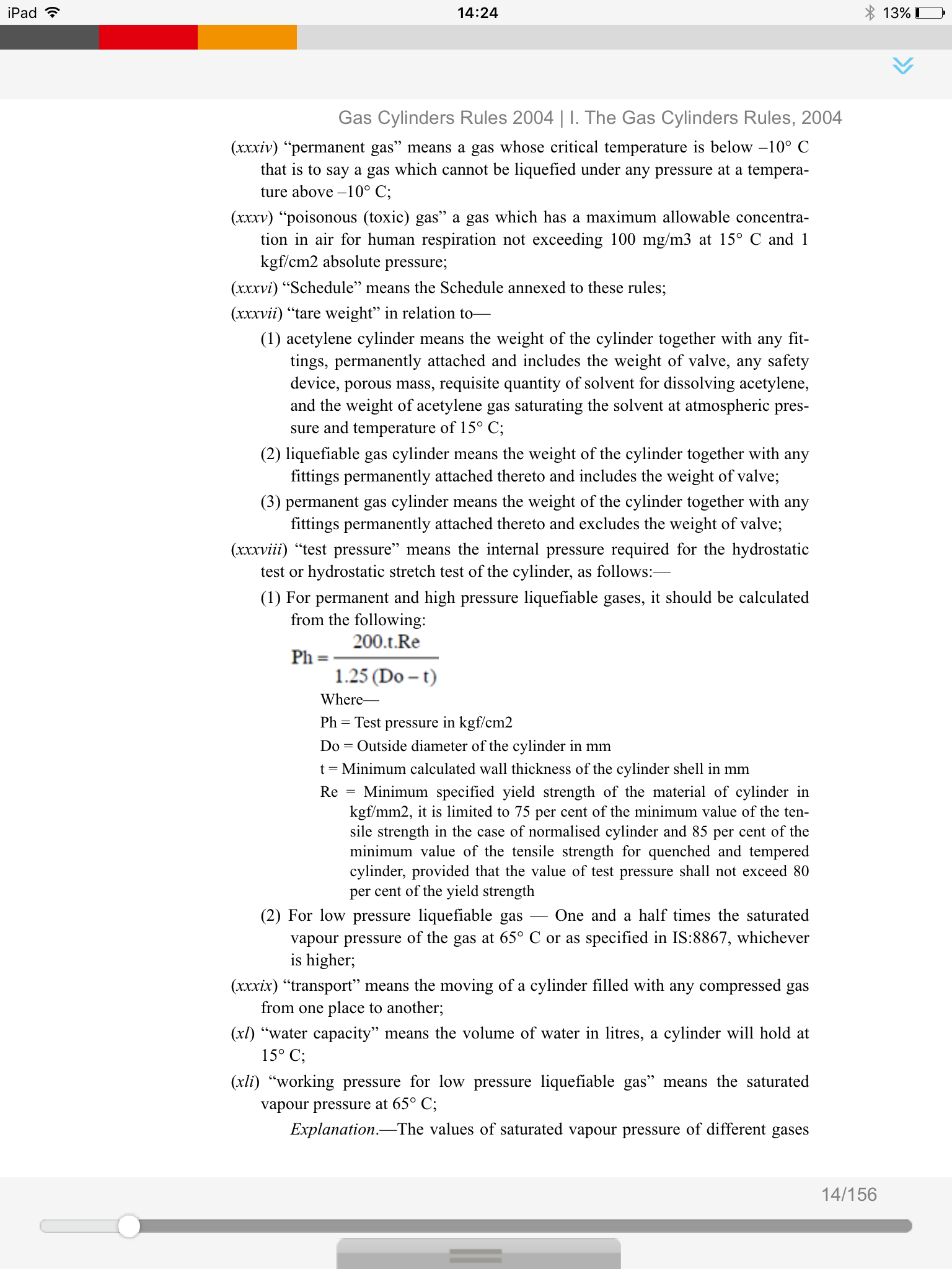 Gas Cylinders Rules, 2016Bare Act (Print/eBook) EBC store