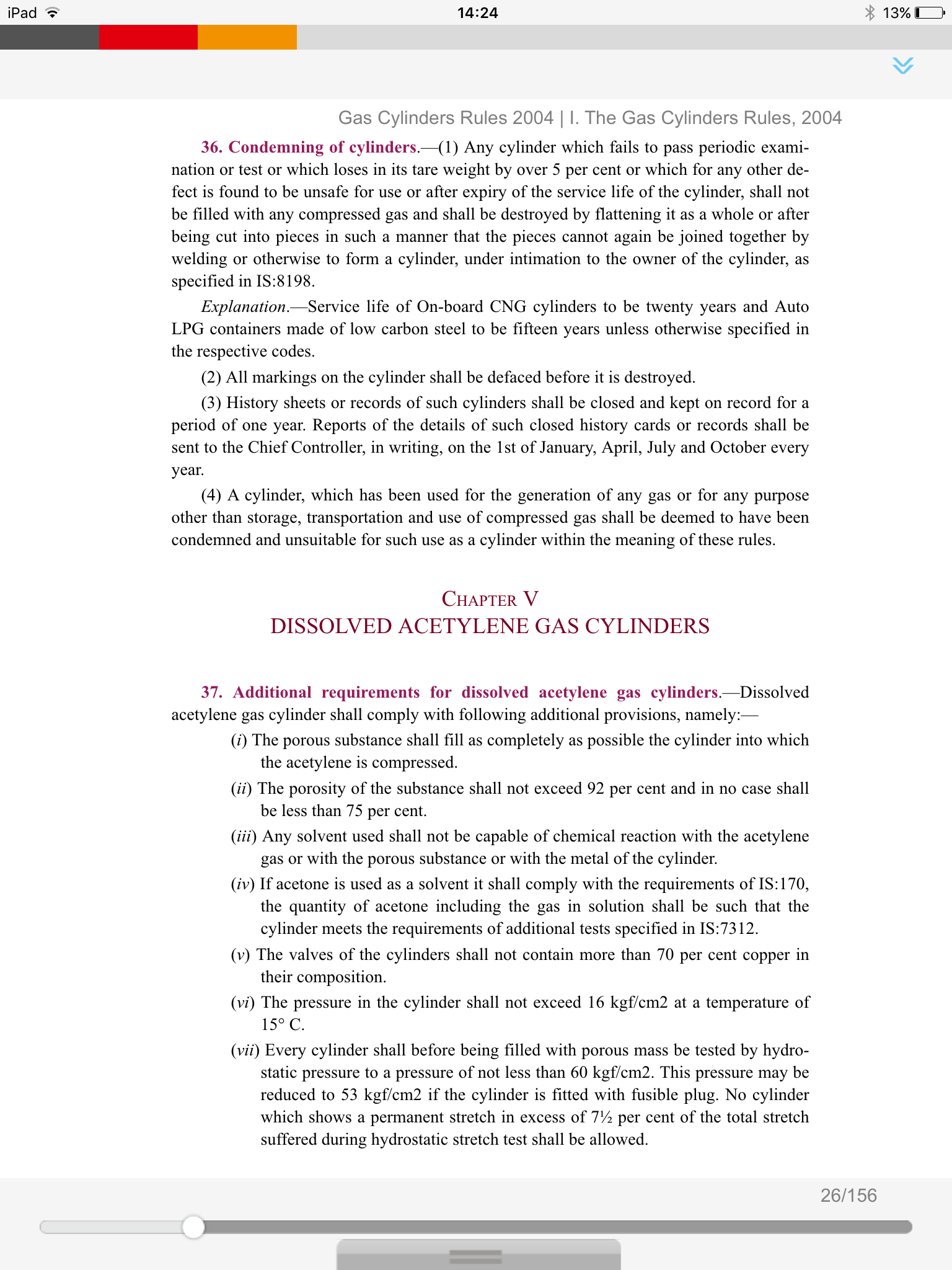 Gas Cylinders Rules, 2016Bare Act (Print/eBook) EBC store