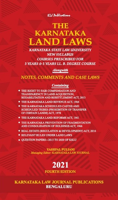 The Karnataka Land Laws