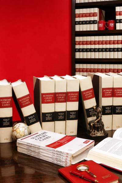 Supreme Court Cases (SCC) Bound Volumes | Complete Collection from 1969 Onwards | Full Set, Year-wise Sets, or Individual Volumes