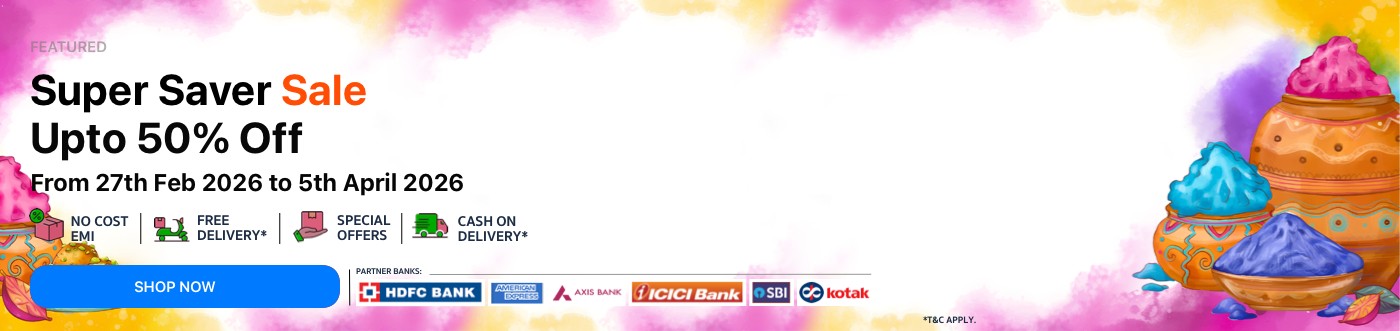 Super Saver Sale is Live, Shop Now!