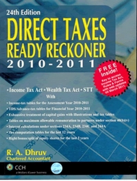 Direct Taxes Ready Reckoner, 2010/11