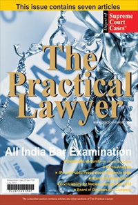 The Practical Lawyer<sup>TM</sup> [Special issue on All India Bar Examination]