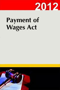 Payment of Wages Act with Central & U.P. Rules