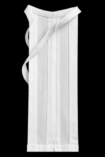 Advocate Lace Regular Neck Band - Premium Cotton Lawyer Neckband | White Wear, Formal Band