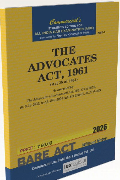 Advocates Act, 1961 (AIBE)