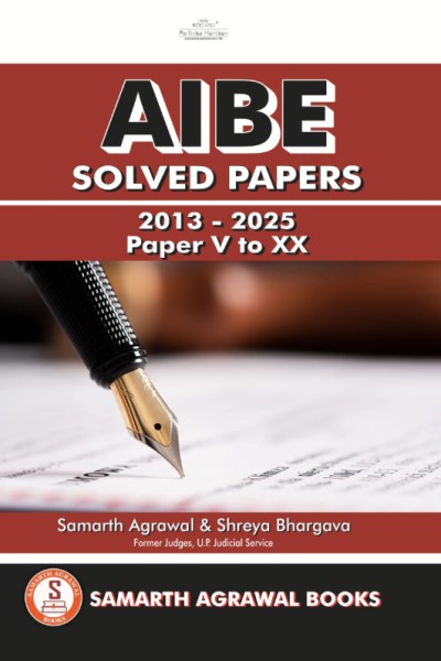AIBE Solved Papers | 2013 - 2025 | Paper V to XX