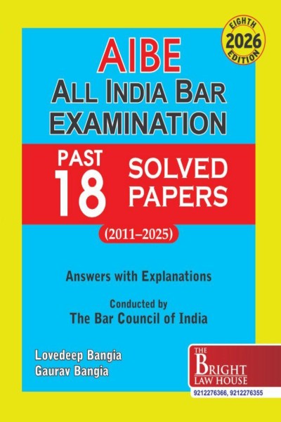 All India Bar Examination | Past 18 Solved Papers (2011-2025) | Answers with Explanations