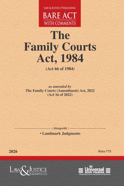 Family Courts Act, 1984 (as amended by Act 16 of 2022)