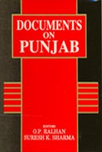 Documents On Punjab (Set Of 15 Vols. In 16 Parts Set)