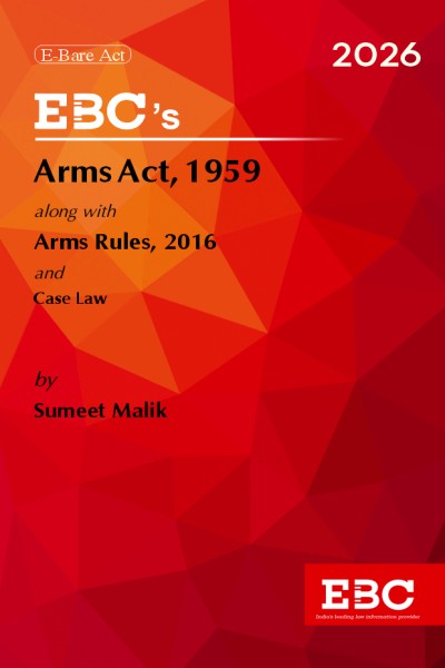 Arms Act 1959 - PL Malik Bare Act (Print/eBook)