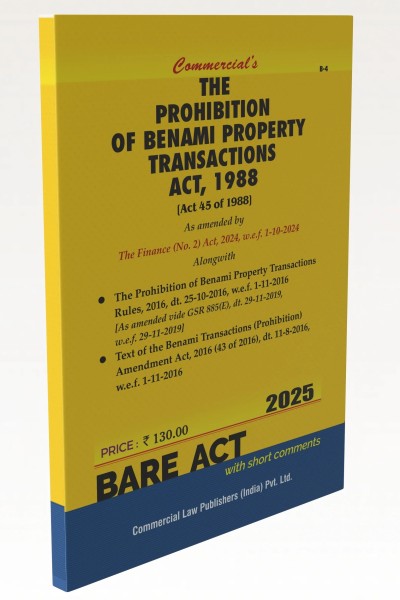 The Prohibition of Benami Property Transaction Act, 1988