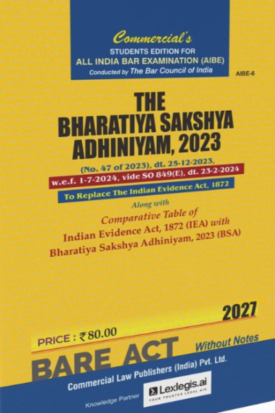 Bharatiya Sakshya Adhiniyam, 2023 | AIBE