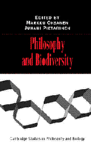 Philosophy and Biodiversity