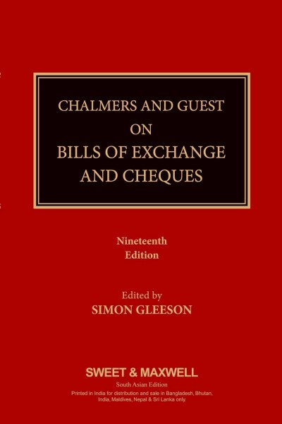 Chalmers and Guest on Bills of Exchange and Cheques