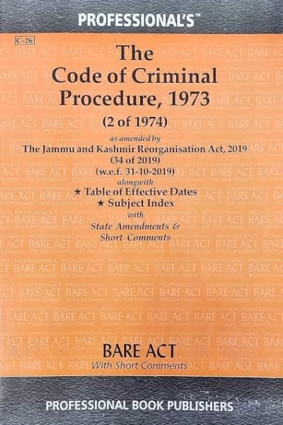 Code of Criminal Procedure, 1973 with State Amendments