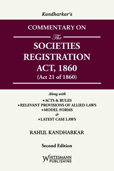 Commentary on the Societies Registration Act, 1860