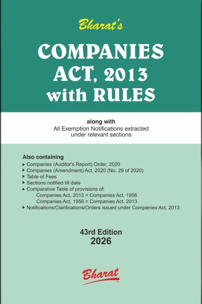 Companies Act, 2013 with Rules (Pocket Edition)