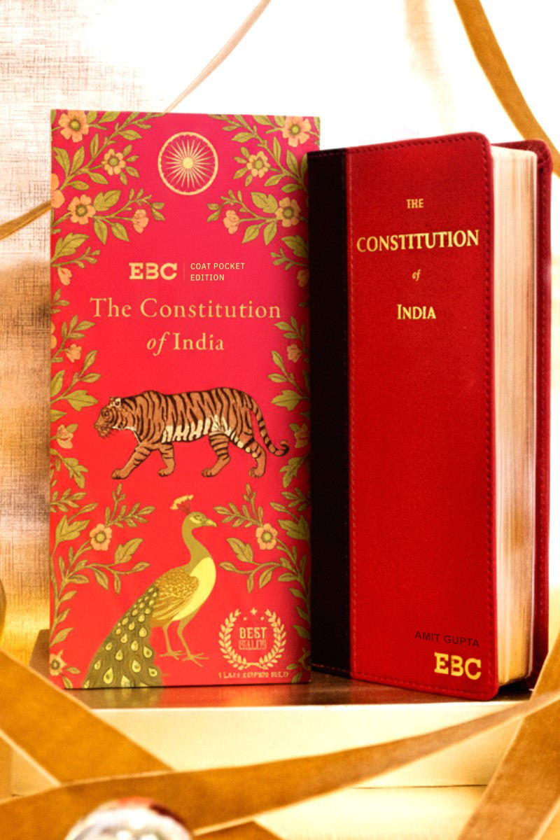 The Constitution of India | Coat Pocket Edition - Premium Luxury Edition with gift box