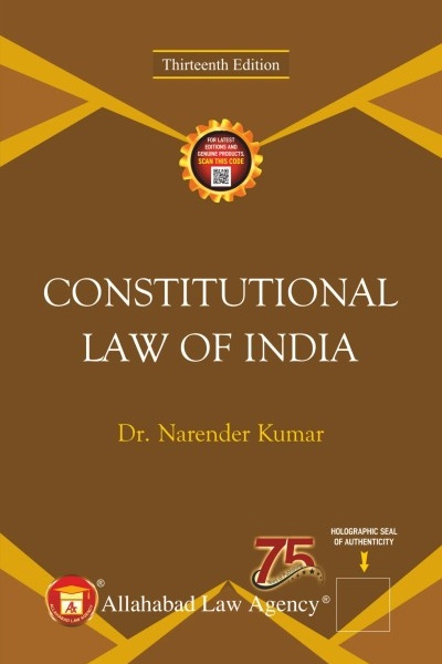 Constitutional Law of India, Narender Kumar