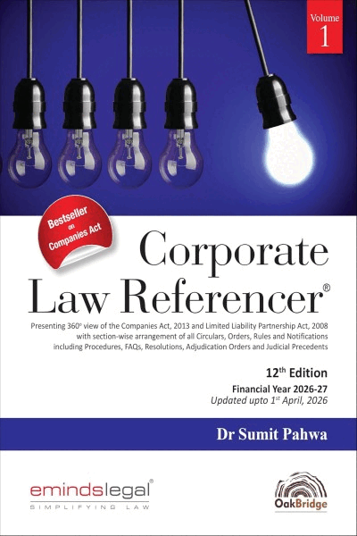 Corporate Law Referencer, Sumit Pahwa