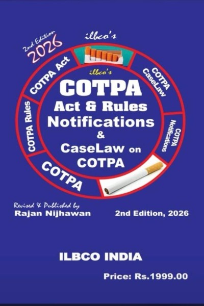 COTPA Act and Rules | Notifications and Case Law on COTPA
