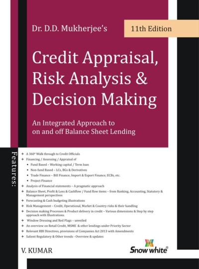 Credit Appraisal, Risk Analysis & Decision Making