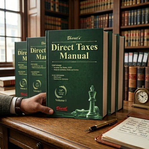 Direct Taxes Manual (In 3 Volumes)