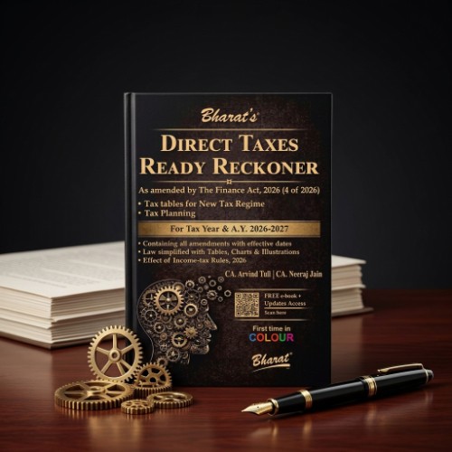 Direct Taxes Ready Reckoner for A.Y. 2026-27