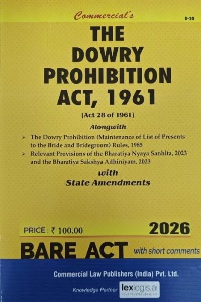 Dowry Prohibition Act, 1961 with State Amendments