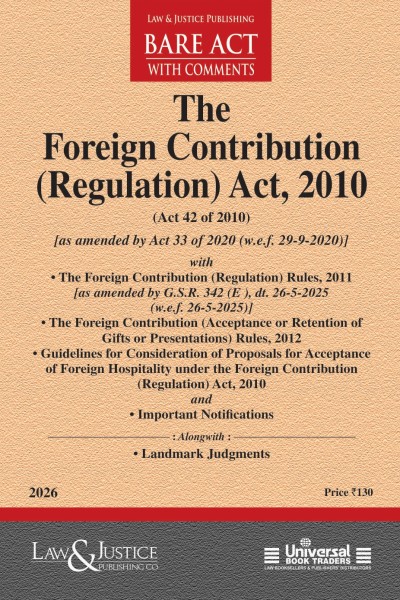 Foreign contribution (Regulation) Act