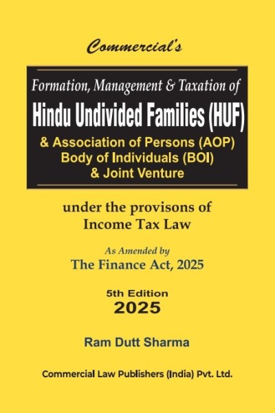 Formation, Management & Taxation of Hindu Undivided Families (HUF)