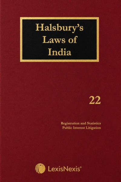 Halsbury's Laws of India: Vol 22 | Registration and Statistics, Public Interest Litigation